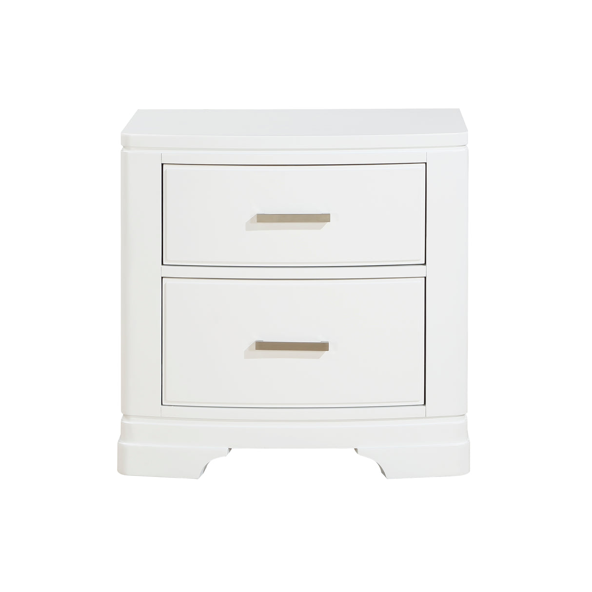 Hudson White Nightstand from Homelegance - Luna Furniture