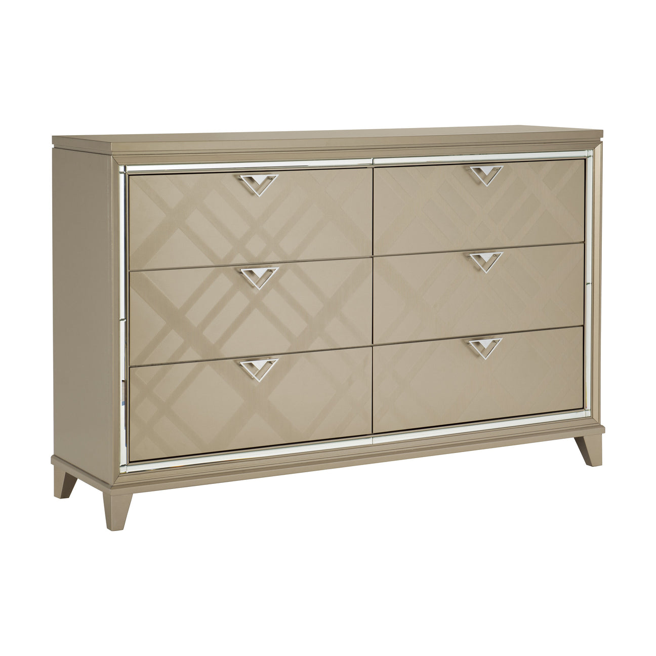 Bijou Champagne Dresser from Homelegance - Luna Furniture