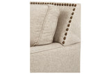 Claredon Linen Chair from Ashley - Luna Furniture