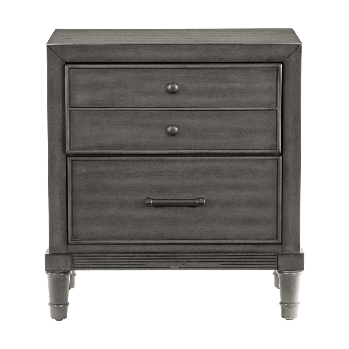 Wittenberry Gray Nightstand from Homelegance - Luna Furniture