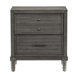 Wittenberry Gray Nightstand from Homelegance - Luna Furniture