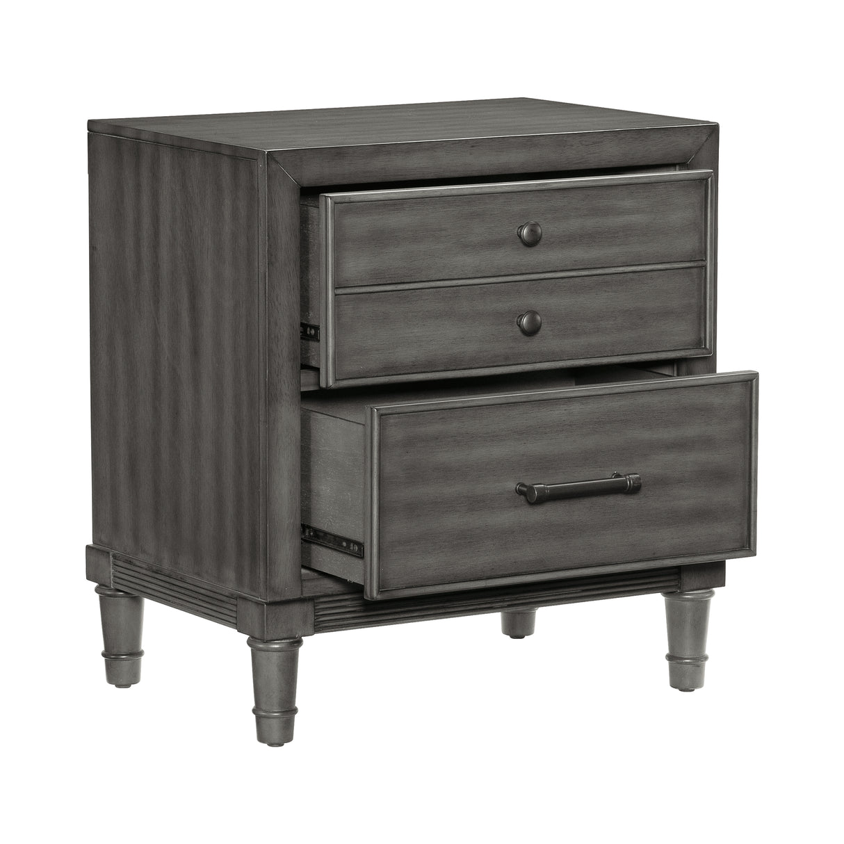 Wittenberry Gray Nightstand from Homelegance - Luna Furniture