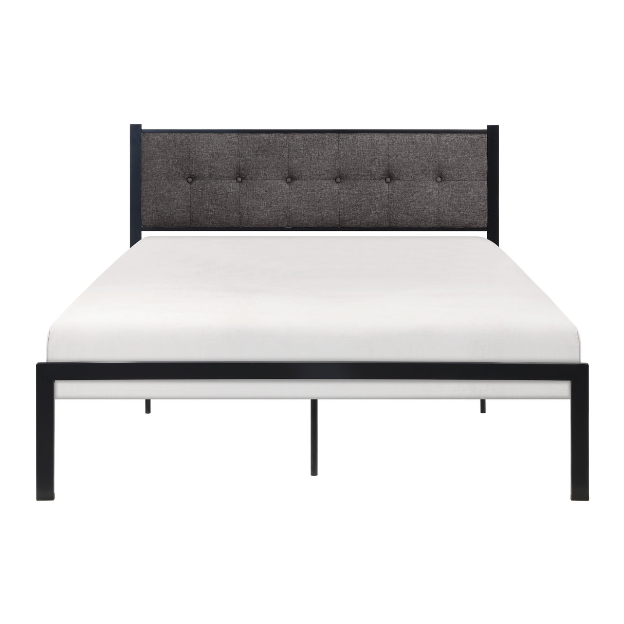 1612-1 Queen Platform Bed - Luna Furniture