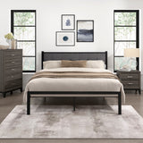 1612-1 Queen Platform Bed - Luna Furniture