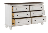 Baylesford Antique White Dresser - Luna Furniture