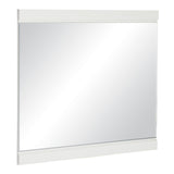 Kerren White High Gloss Mirror (Mirror Only) from Homelegance - Luna Furniture