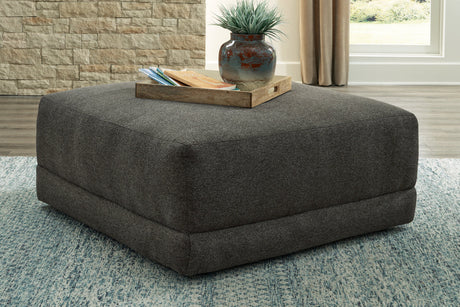 Evey Granite Oversized Accent Ottoman from Ashley - Luna Furniture