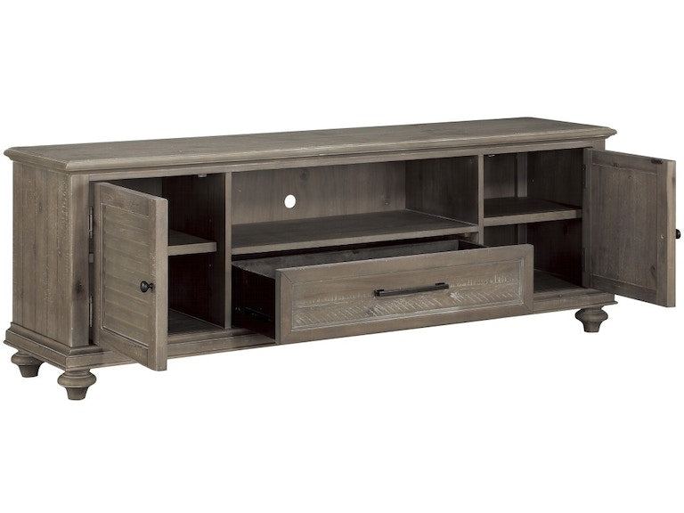 Cardano Driftwood Light Brown 72'' TV Stand -  Homelegance - Luna Furniture