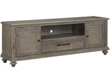 Cardano Driftwood Light Brown 72'' TV Stand -  Homelegance - Luna Furniture