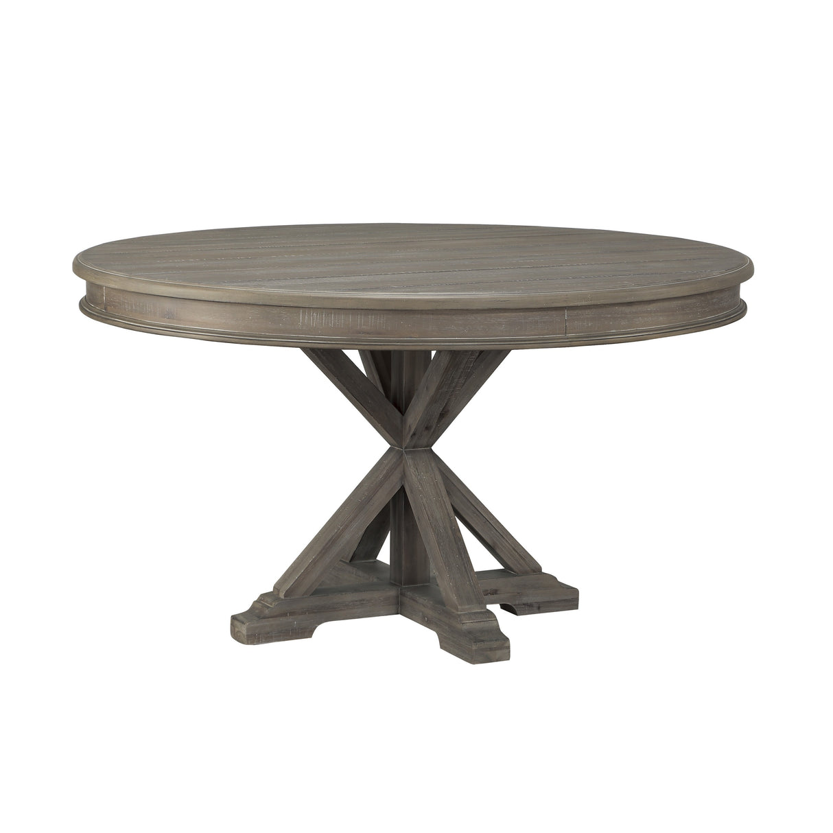 Cardano Driftwood Brown Round Dining Set -  Homelegance - Luna Furniture