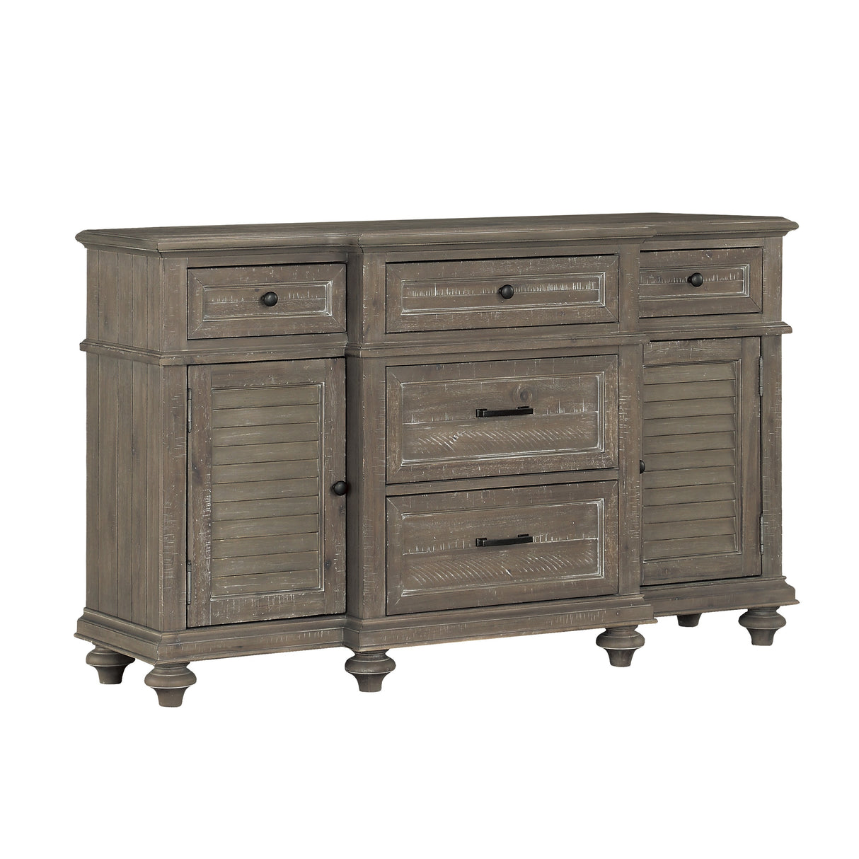 Cardano Driftwood Brown Buffet -  Homelegance - Luna Furniture