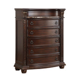 Cavalier Dark Cherry Chest -  - Luna Furniture