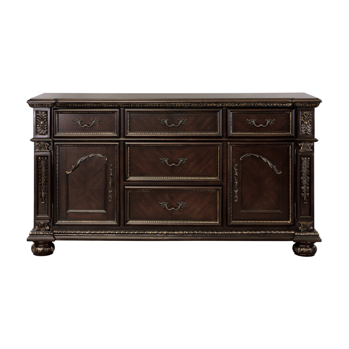 Catalonia Cherry Buffet -  Homelegance - Luna Furniture