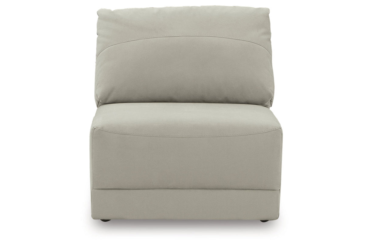 Next-Gen Gaucho Gray Armless Chair -  Ashley - Luna Furniture