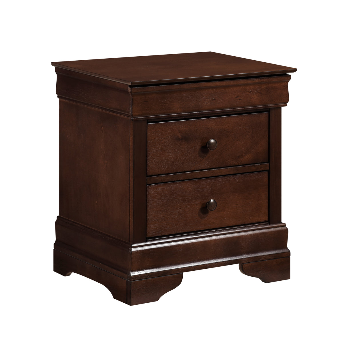 1856-4 Night Stand, Hidden Drawer - Luna Furniture