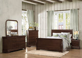 Abbeville Cherry Dresser, Two Hidden Drawers from Homelegance - Luna Furniture