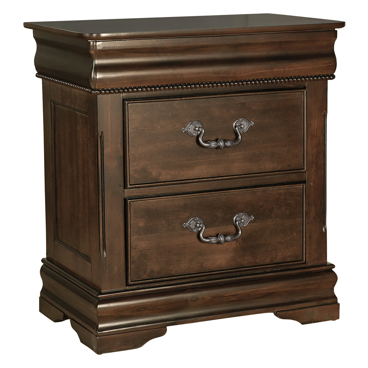 1869-4 Night Stand, Hidden Drawer - Luna Furniture