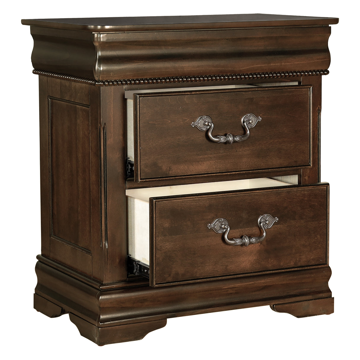 1869-4 Night Stand, Hidden Drawer - Luna Furniture