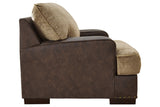 Alesbury Chocolate Oversized Chair -  Ashley - Luna Furniture