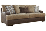 Alesbury Chocolate Sofa -  Ashley - Luna Furniture