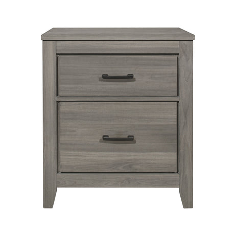 Waldorf Dark Gray Nightstand from Homelegance - Luna Furniture