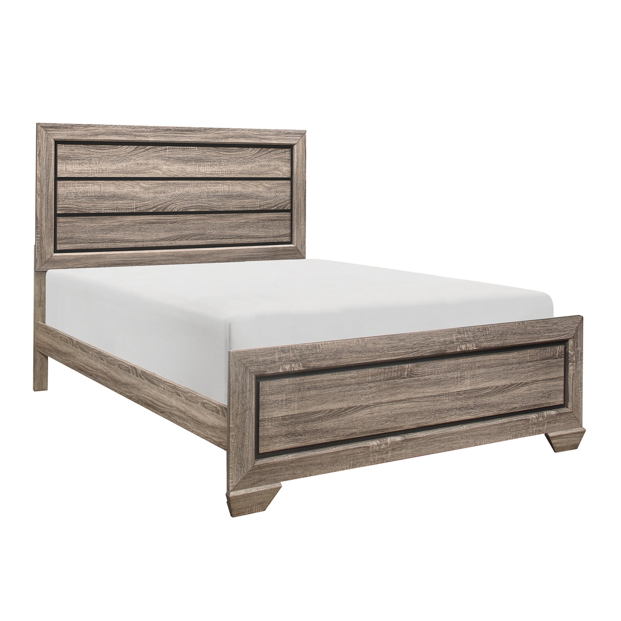 Beechnut Light Elm Panel Youth Bedroom Set - Luna Furniture