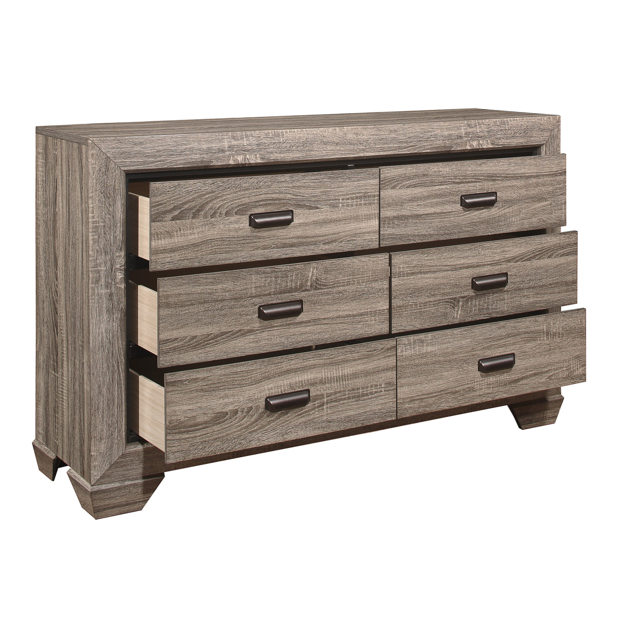 Beechnut Light Elm Panel Youth Bedroom Set - Luna Furniture