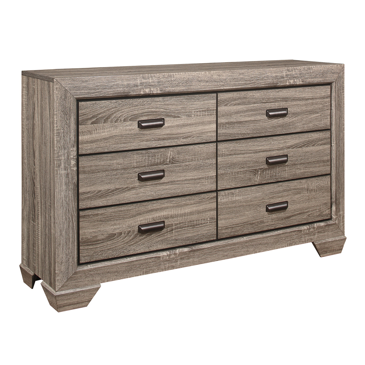 Beechnut Light Elm Panel Youth Bedroom Set - Luna Furniture