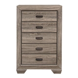 Beechnut Light Elm Panel Youth Bedroom Set - Luna Furniture