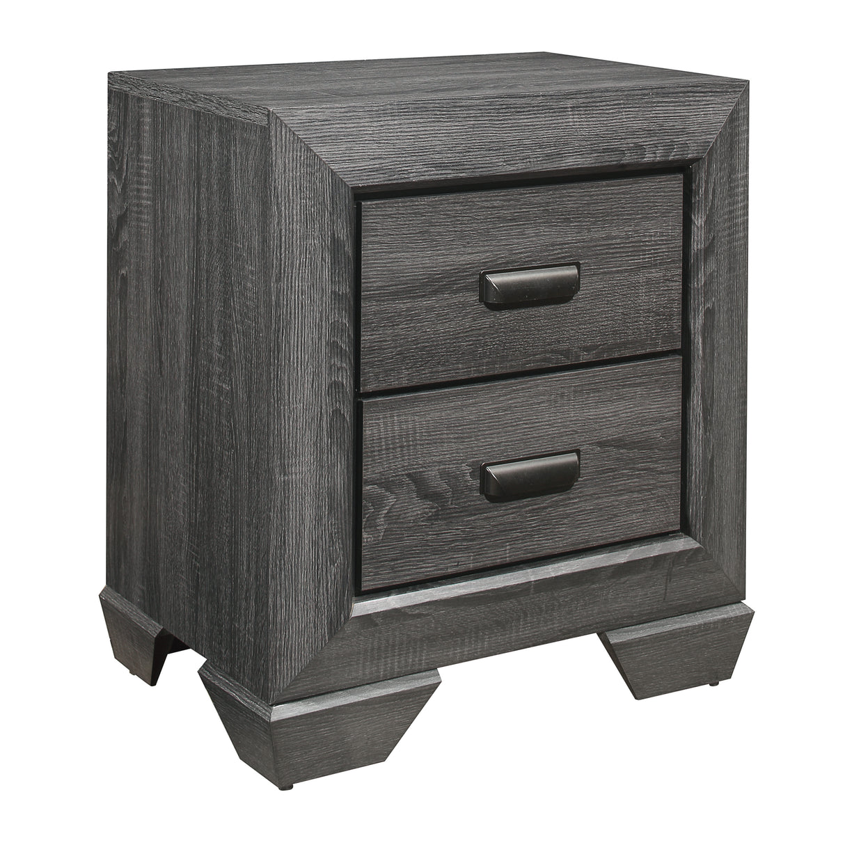 Beechnut Gray Panel Bedroom Set - Luna Furniture