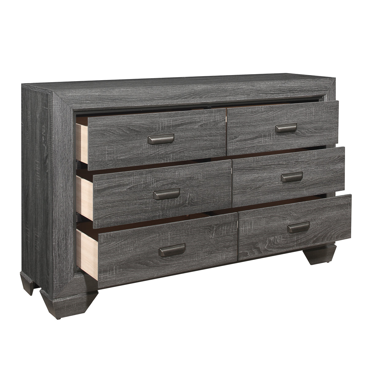 Beechnut Gray Panel Bedroom Set - Luna Furniture