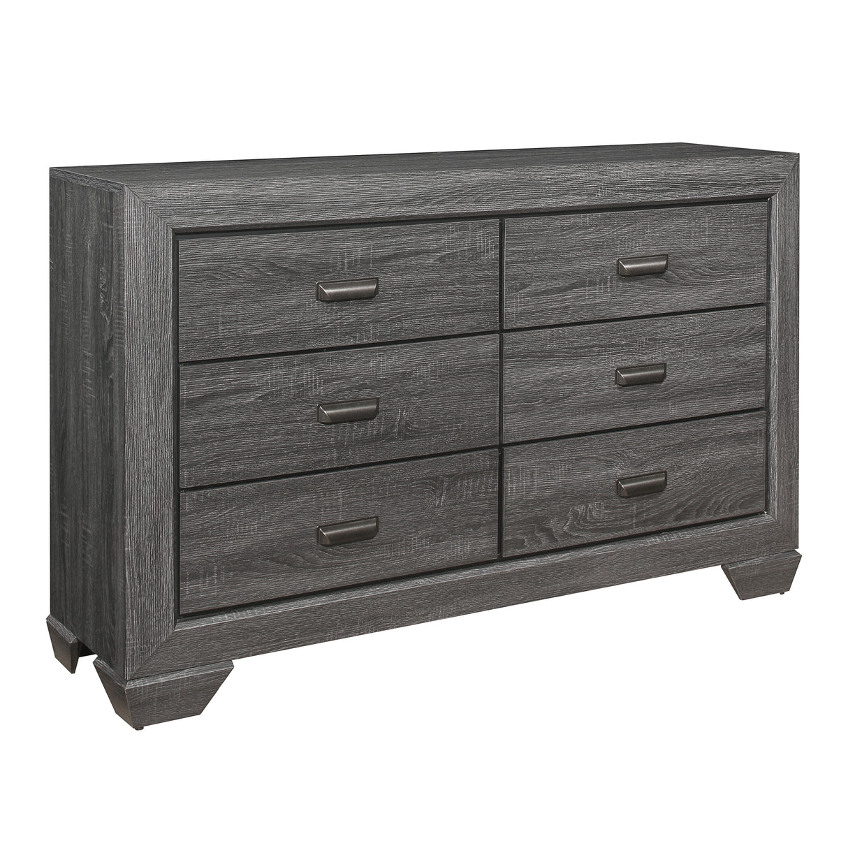 Beechnut Gray Panel Bedroom Set - Luna Furniture