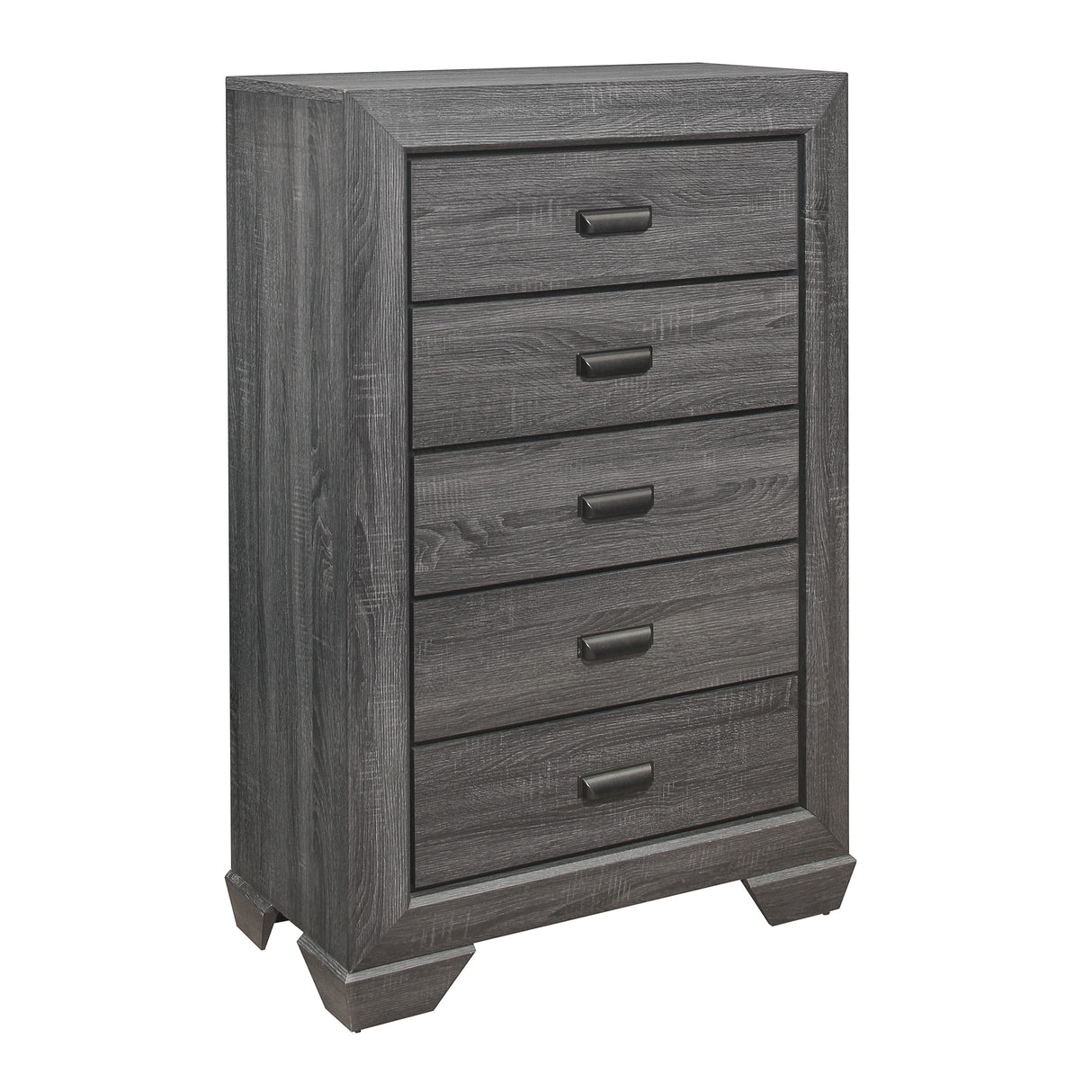 Beechnut Gray Panel Bedroom Set - Luna Furniture