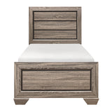 Beechnut Light Elm Panel Youth Bedroom Set - Luna Furniture