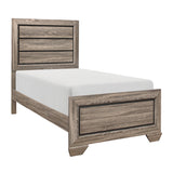 Beechnut Light Elm Panel Youth Bedroom Set - Luna Furniture