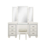 1916W-15* (3)Vanity Dresser with Mirror - Luna Furniture