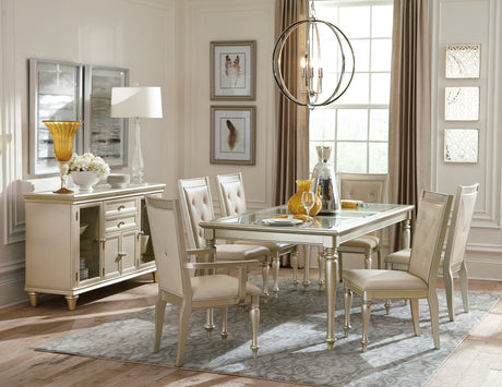Celandine Silver Arm Chair, Set of 2 -  Homelegance - Luna Furniture