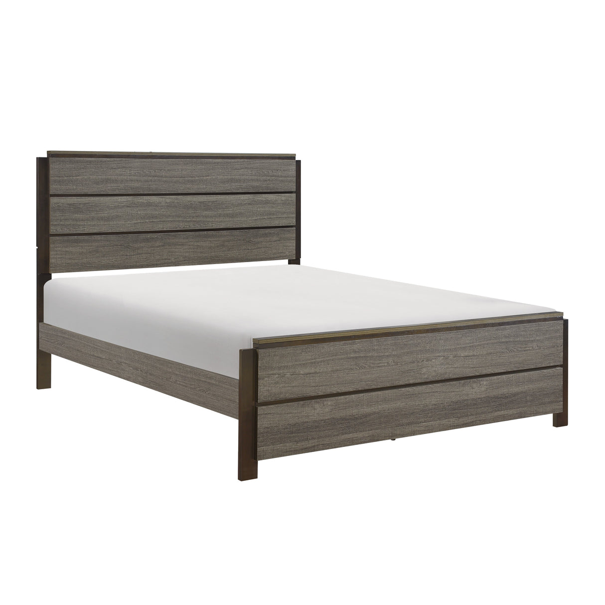 Vestavia Gray Full Panel Bed from Homelegance - Luna Furniture