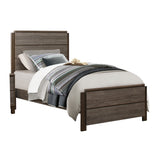 Vestavia Gray Twin Panel Bed from Homelegance - Luna Furniture