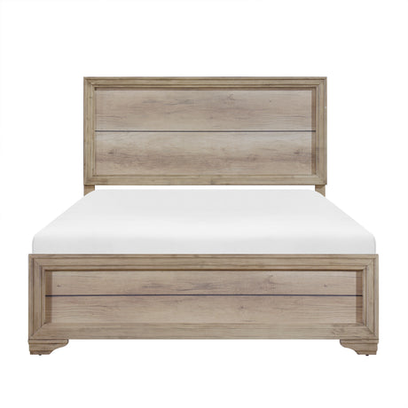 Lonan Rustic Full Panel Bed from Homelegance - Luna Furniture