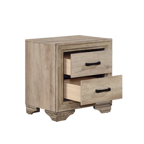 Lonan Rustic Nightstand from Homelegance - Luna Furniture