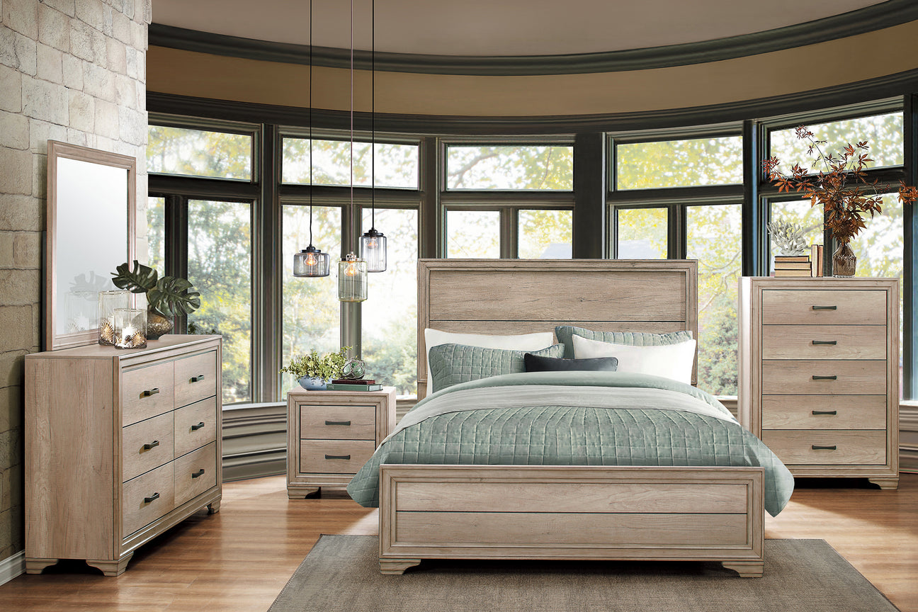 Lonan Rustic Panel Bedroom Set from Homelegance - Luna Furniture