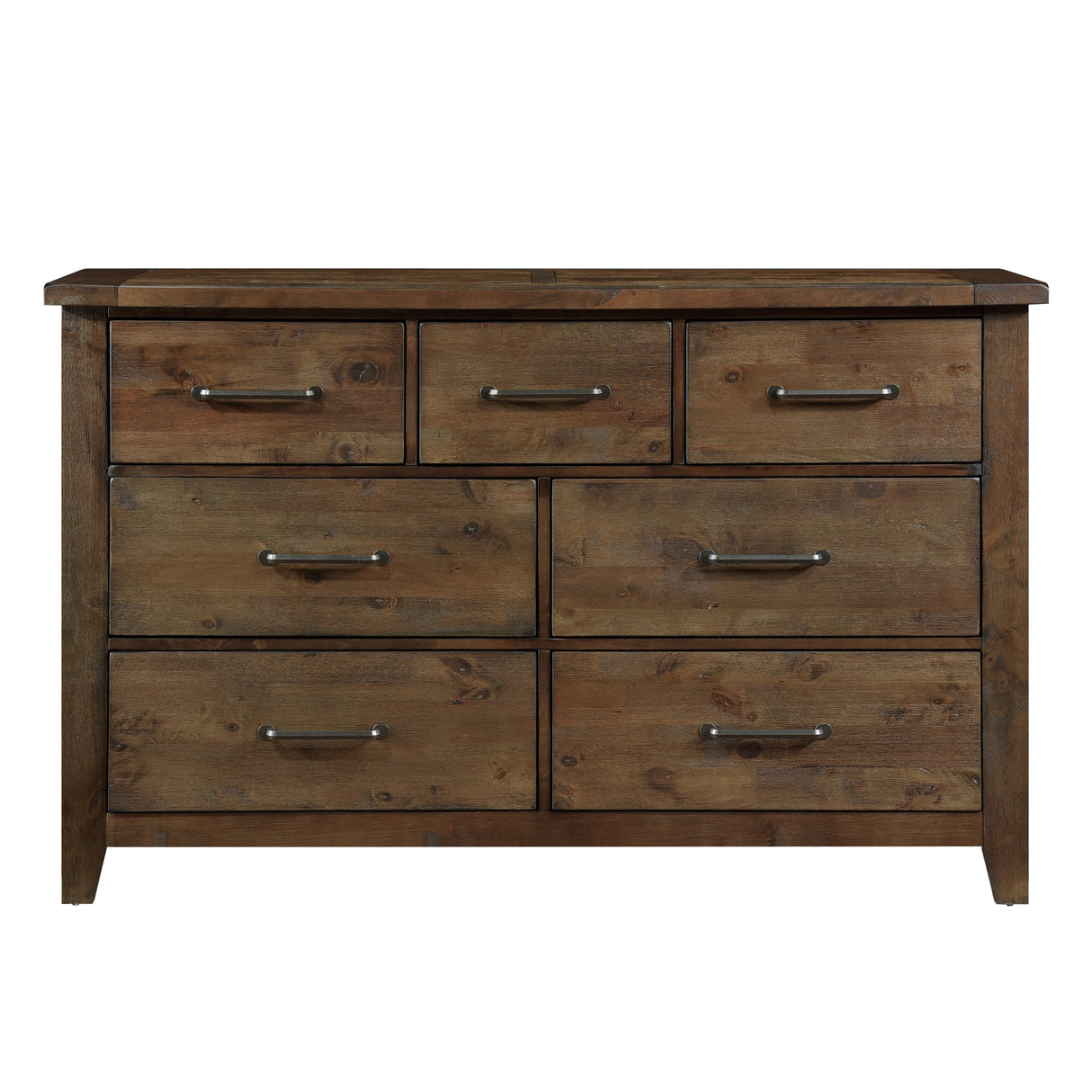 Jerrick Burnished Brown Dresser from Homelegance - Luna Furniture