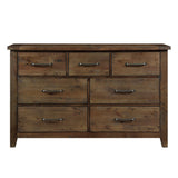 Jerrick Burnished Brown Dresser from Homelegance - Luna Furniture