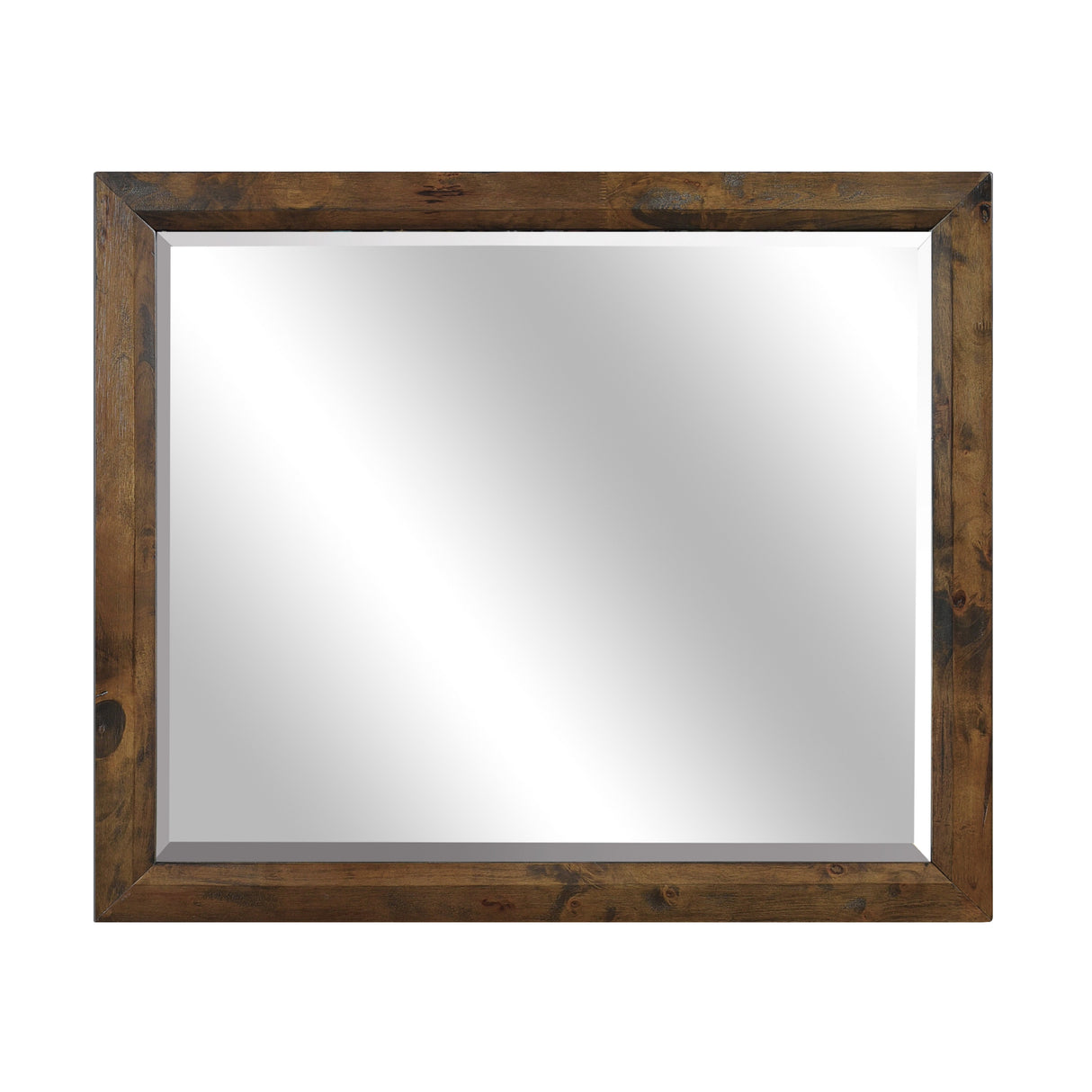 Jerrick Burnished Brown Mirror (Mirror Only) from Homelegance - Luna Furniture