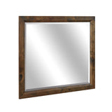 Jerrick Burnished Brown Mirror (Mirror Only) from Homelegance - Luna Furniture