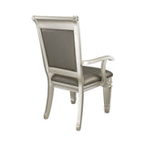 Bevelle Silver Arm Chair, Set of 2 from Homelegance - Luna Furniture