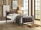 Jayla Brown Twin Metal Platform Bed from Homelegance - Luna Furniture