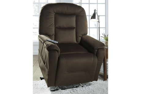 Samir Coffee Power Lift Recliner -  - Luna Furniture