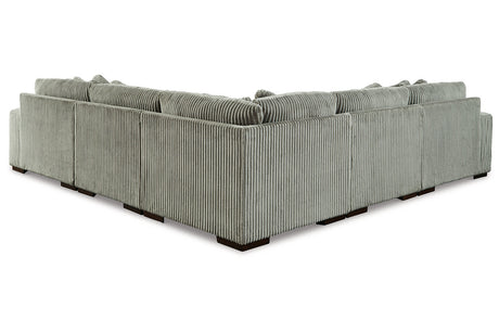 Lindyn Fog 5-Piece Sectional from Ashley - Luna Furniture